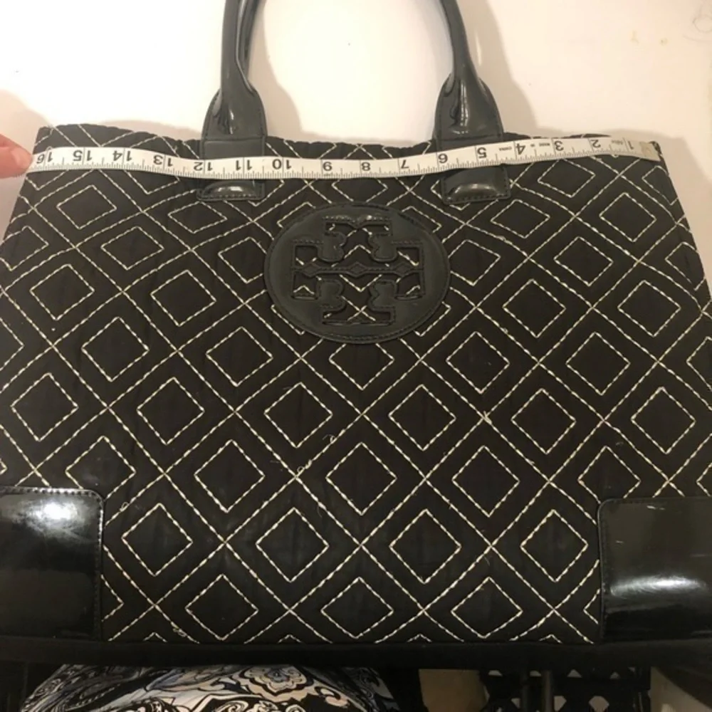 Tory Burch quilted tote bag nylon
